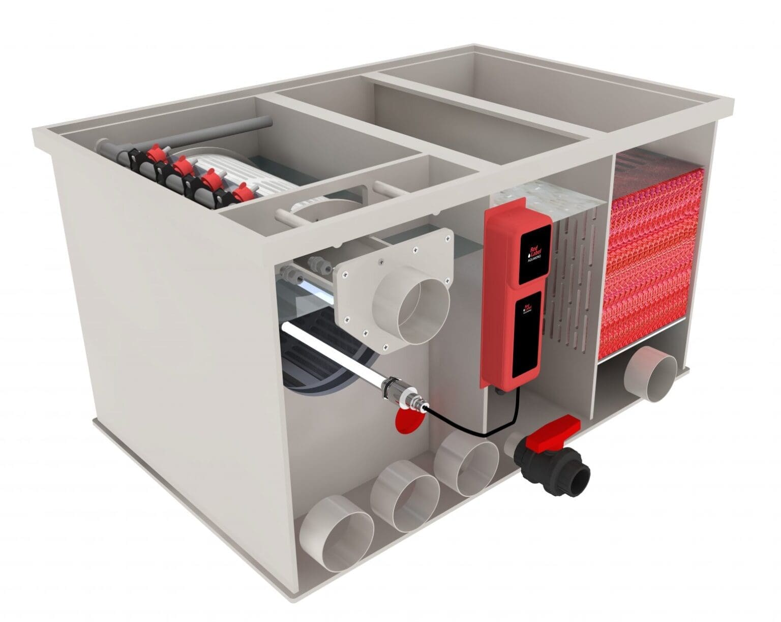 Aquaking Combi Joy Filter incl. Filtermateriaal