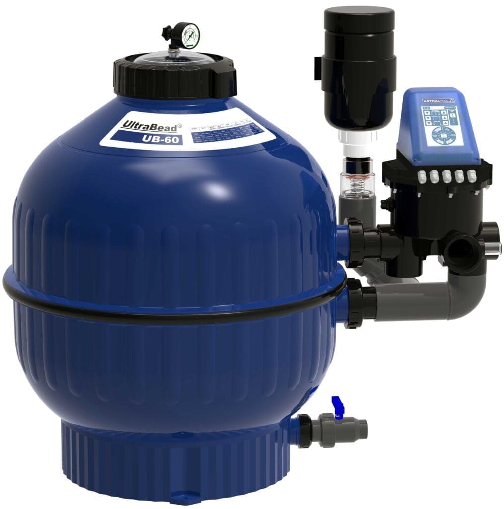 AquaForte UltraBead filter UB140 met Ultratronic III